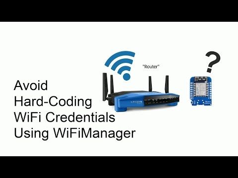 [TMT] - Avoid Hard-Coding WiFi Credentials On Your ESP8266 Using WiFiManager