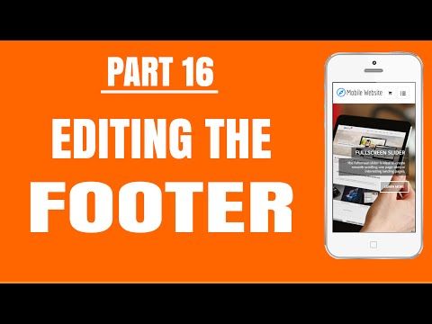 16 - Editing the Footer in WordPress