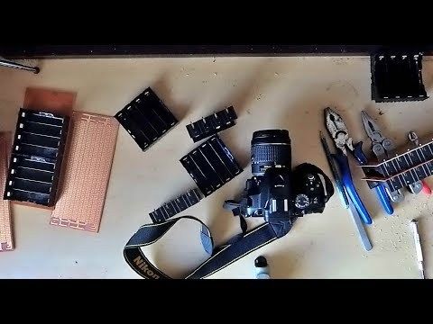 24V Mini Powerwall Using 6S8P Lithium-ion 18650 Cells