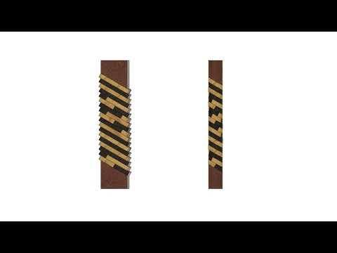 3/4 Thin Spiral Blank and Pen Rotation 720 deg Demo