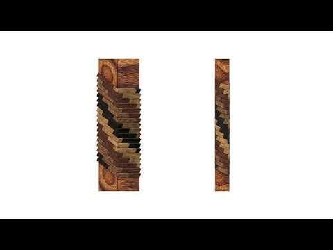4 Color Standard Spiral Blank and Pen Rotation 720 Deg Demo