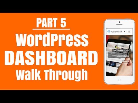5 - WordPress Dashboard Overview