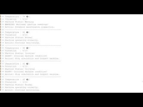AI Predictive Maintenance Simulator