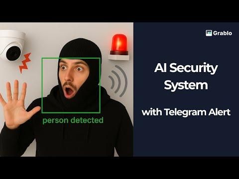 AI Security System with Telegram Alert