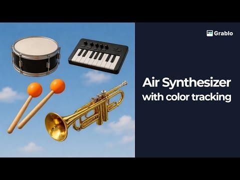 Air Synthesizer - with Color Tracking