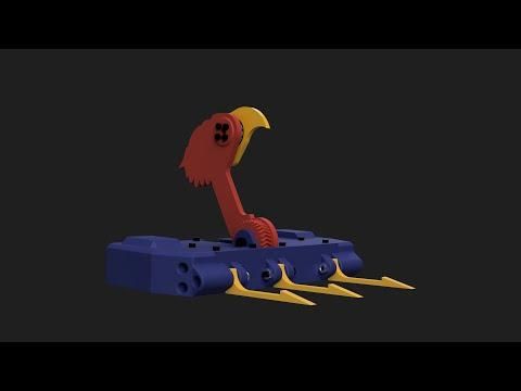 Antweight Battlebot Animation