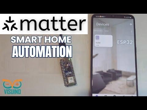 Arduino ESP32 Home Automation Using Matter Protocol