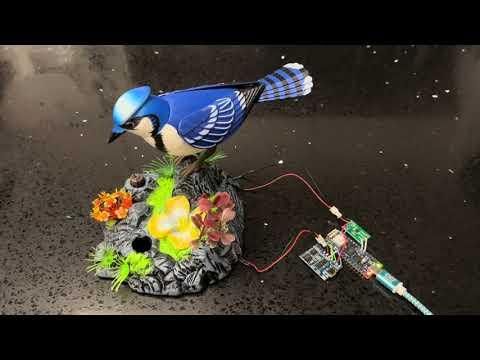 Arduino Speech Recognition Engine + MP3 module + Electronic Pet Birds