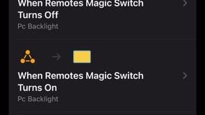 Automation config off