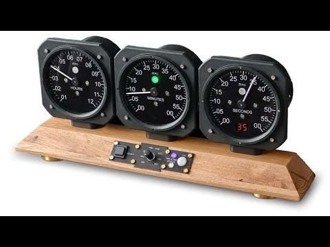 Aviator Clock Seconds Refresh Rates