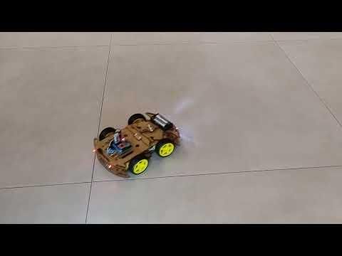 Bluetooth Arduino Car - Driving Test