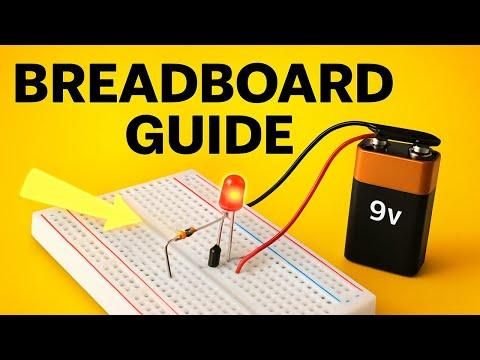 Breadboard Tutorial Full Guide | Learn Electronics Without Soldering