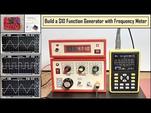 Build a $10 Function Generator with Frequency Meter for Your Lab