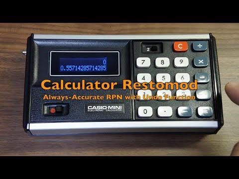 Calculator Restomod : Always-Accurate RPN with Undo Function