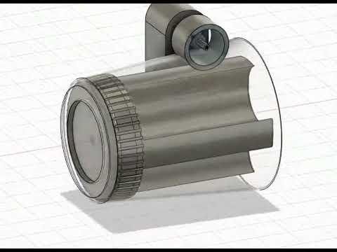 Cardboard Tube Launcher CAD
