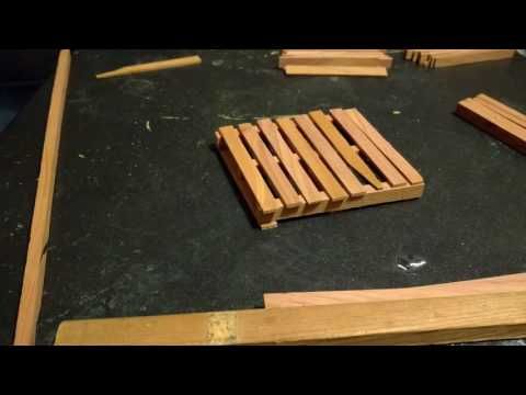 Cedar Pallet Coaster Project part 2