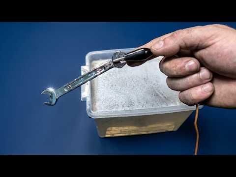 Cheap &amp; Acid-Free Zinc Plating! Electroplating &amp; Restoration Tips