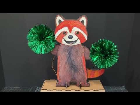 Cheerleading Robot: Red Panda Task-Tracker