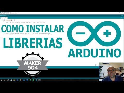Como Instalar Librer&iacute;as de Arduino