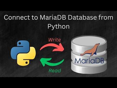Connect with MariaDB Database from Python on Windows 11 &amp; Perform CRUD Operations Tutorial