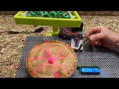 Cutting Pie with Pi using Raspberry Pi