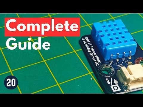 DHT11 Sensor With Arduino - Lesson #20