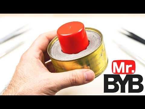 DIY: A Device Made from a Very Common Mineral and a Tin Can