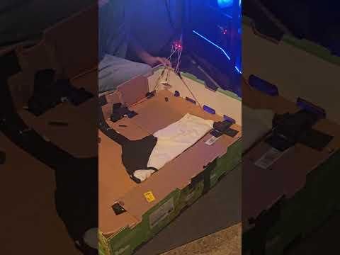 DIY Automatic Laundry Folding Machine Prototype #1