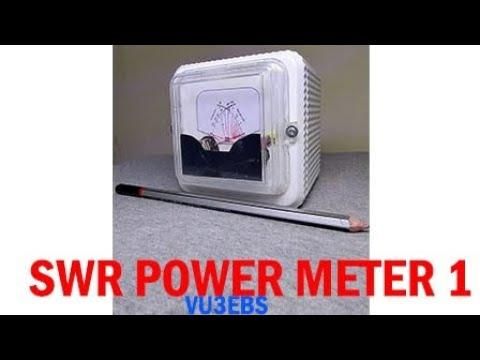 DIY CROSS NEEDLE SWR POWER METER
