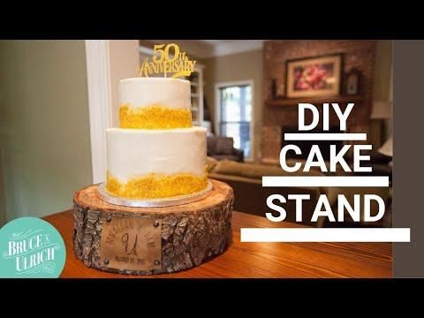 DIY Cake Stand for Wedding