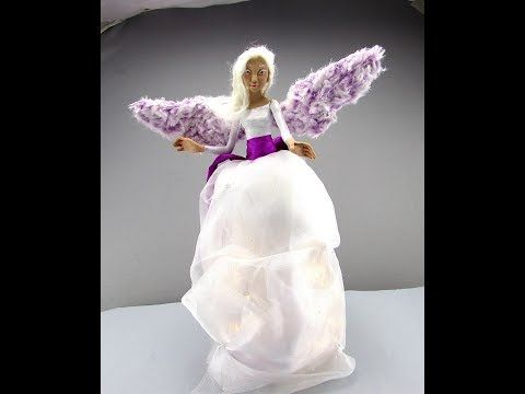 DIY Christmas Tree Angel Topper
