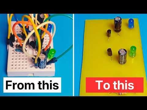 DIY PCBs At Home With Two Materials