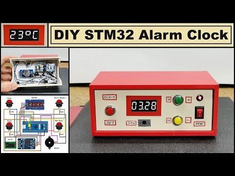 DIY STM32 Alarm Clock with 7 Segment Display Using Arduino IDE