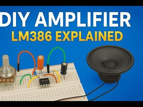 DIY Speaker Amplifier Using LM386 | Electronics for Beginners | VinVout