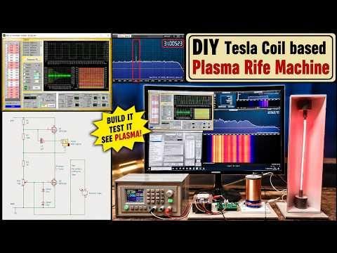 DIY Tesla Coil based Plasma Rife Machine