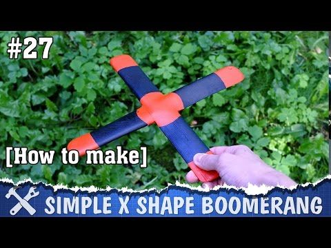 DIY boomerang - how to make it
