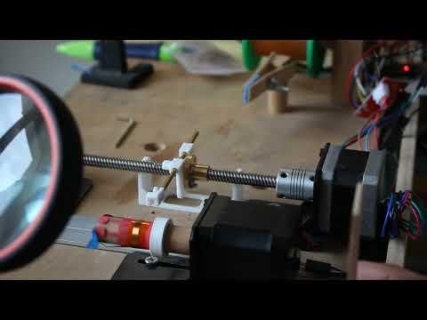 DIY paper speaker driver - coil winding