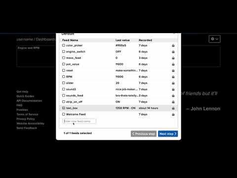 Dashboard Setup