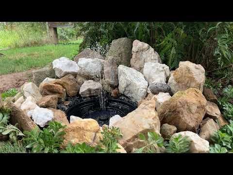 Daytime fountain