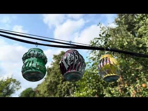 Drink Can Wind Mobiles