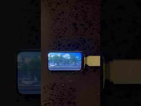 ESP32-C6 playing train window view