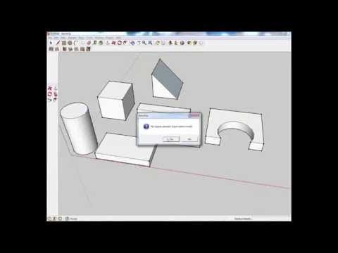 Export as STL in Sketchup