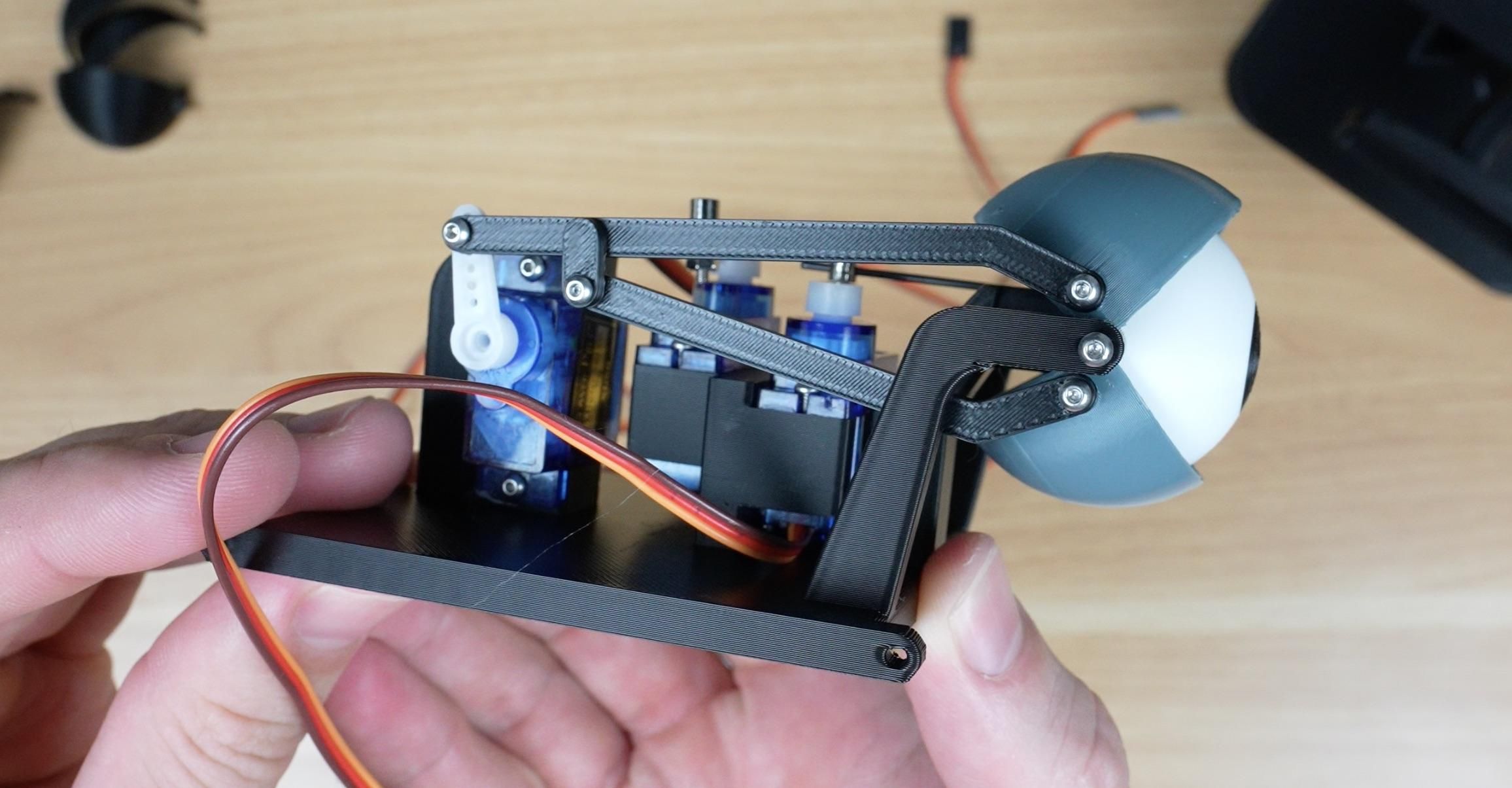 Eyelid Assembly Connected To Servo.jpeg