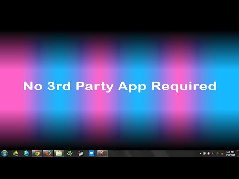 Fast n Easy Trick to Make Cool looking Desktop Wallpaper [Tutorial]