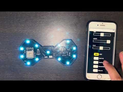 GlowTie Interfacing with WiFi