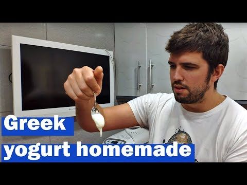 Greek yogurt recipe with Moulinex yogurta maker