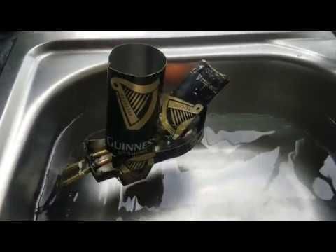 Guinness Pot Pot Putt Putt Steam Candle Boat