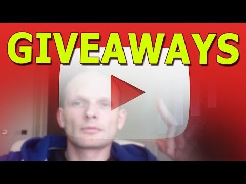 HOW TO MAKE GIVEAWAYS ON YOUTUBE