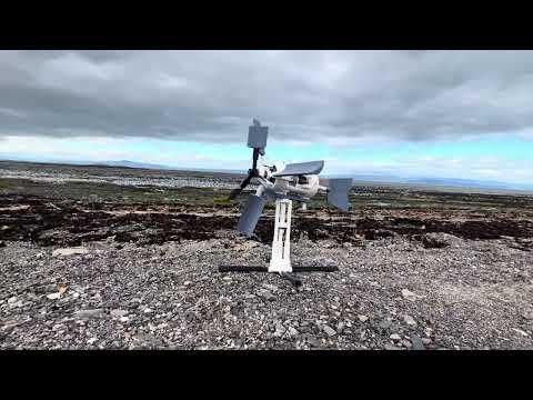 Horizontal Counter-rotation wind turbine (swan prototype)