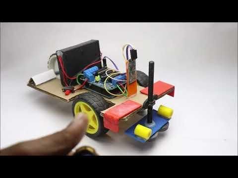 How To Make Metal Collecting Robot Using Arduino Controlled by Bluetooth